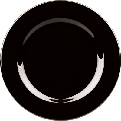 Dinner plate/Černý - talíř