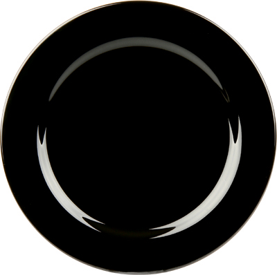 Side plate/Černý - dezertní talíř