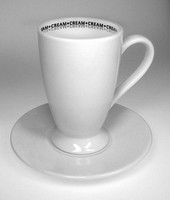 Irish Coffee/Mirage - šálek s podšálkem