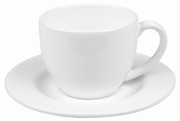 Coffee set/Bílý - álek s podálkem