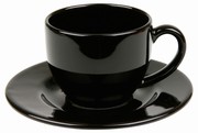 Coffee set/Černý - álek s podálkem